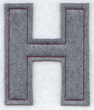 Collegiate Letter Eta (Crafty Cut Applique) (5 Inch)