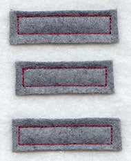 Collegiate Letter Xi (Crafty Cut Applique) (5 Inch)