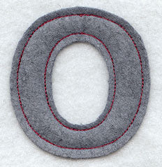 Collegiate Letter Omicron (Crafty Cut Applique) (5 Inch)