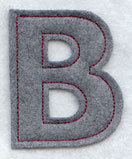 Collegiate Letter Beta (Crafty Cut Applique) (5 Inch)