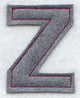 Collegiate Letter Zeta (Crafty Cut Applique) (5 Inch)