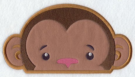 Peeking Monkey (Applique)