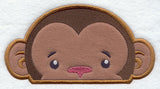 Peeking Monkey (Applique)