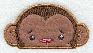 Peeking Monkey (Applique)