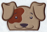 Peeking Dog (Applique)
