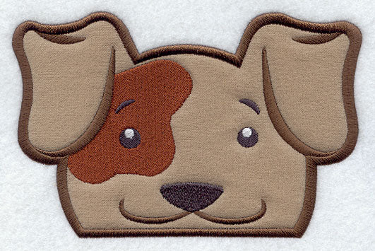 Peeking Dog (Applique)