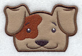 Peeking Dog (Applique)