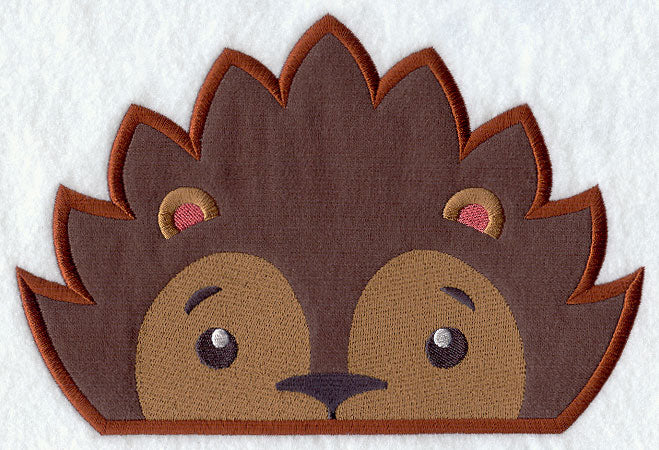 Peeking Hedgehog (Applique)