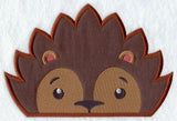 Peeking Hedgehog (Applique)