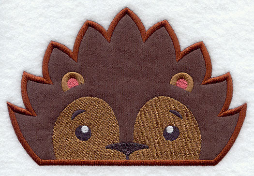 Peeking Hedgehog (Applique)