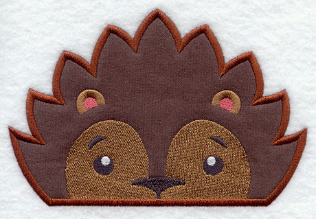 Peeking Hedgehog (Applique)