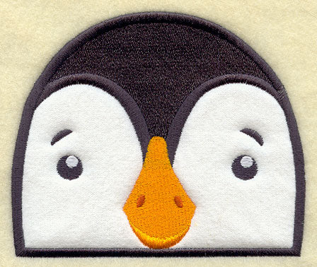 Peeking Penguin (Applique)