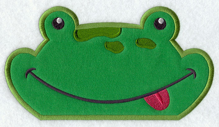 Peeking Frog (Applique)