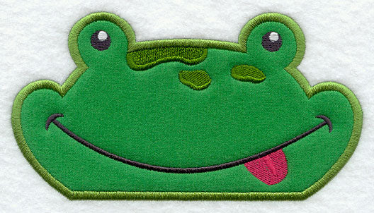 Peeking Frog (Applique)