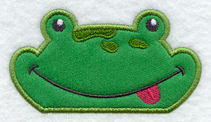 Peeking Frog (Applique)