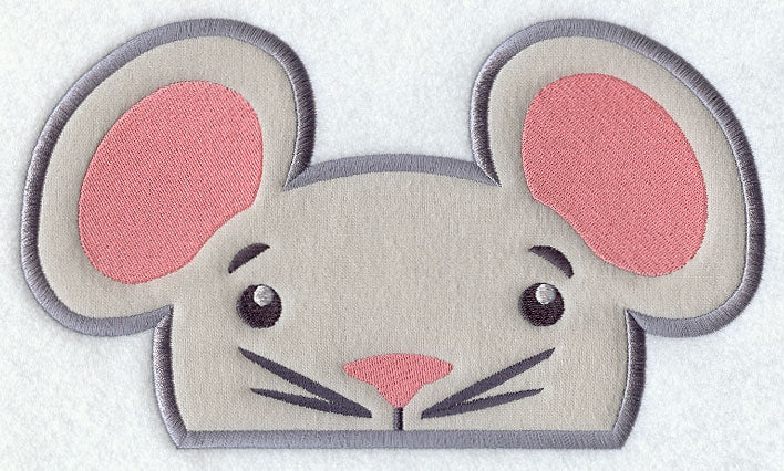 Peeking Mouse (Applique)