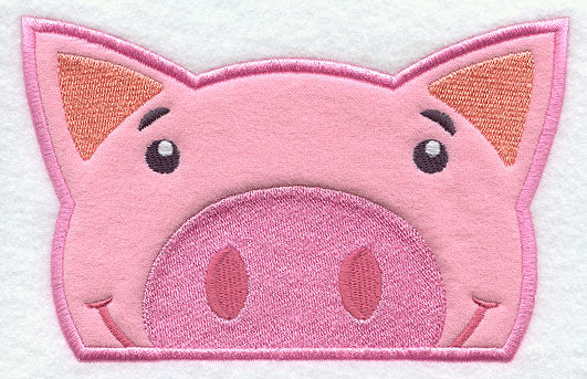 Peeking Pig (Applique)
