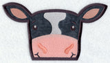 Peeking Cow (Applique)