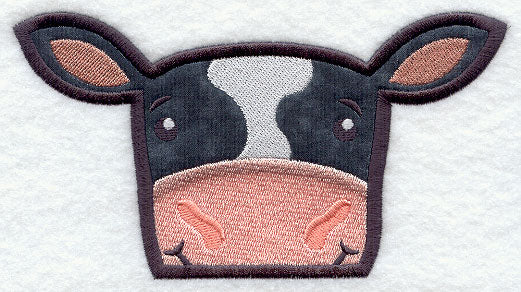 Peeking Cow (Applique)