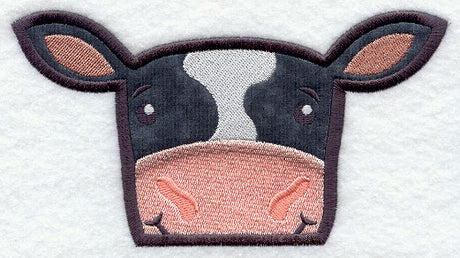 Peeking Cow (Applique)