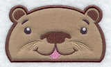 Peeking Sea Otter (Applique)
