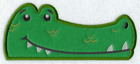 Peeking Alligator (Applique)