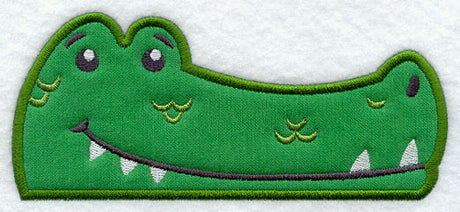 Peeking Alligator (Applique)