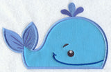 Peeking Whale (Applique)