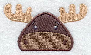 Peeking Moose (Applique)