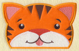 Peeking Tiger (Applique)