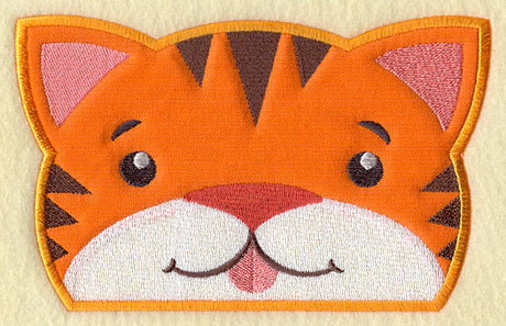 Peeking Tiger (Applique)