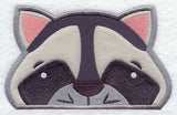 Peeking Raccoon (Applique)