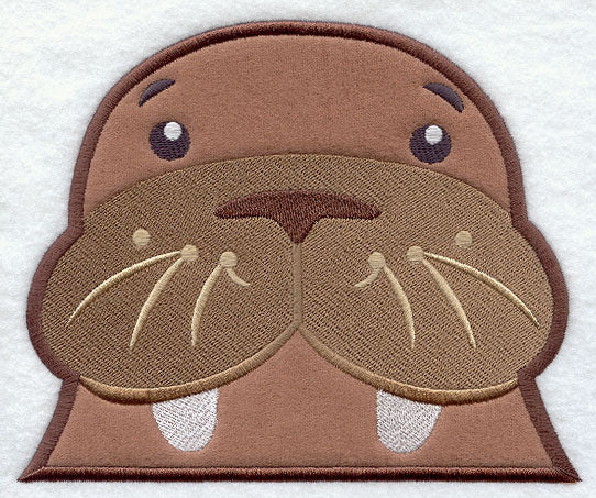 Peeking Walrus (Applique)