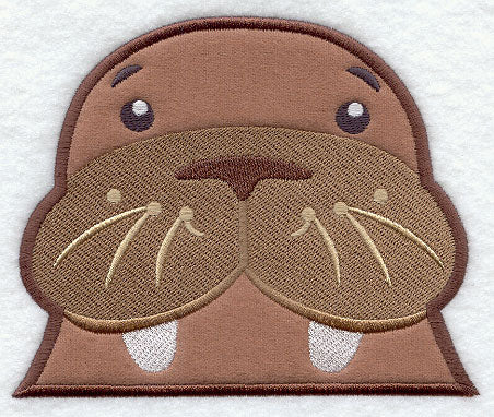 Peeking Walrus (Applique)