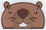 Peeking Beaver (Applique)