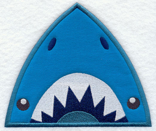 Peeking Shark (Applique)