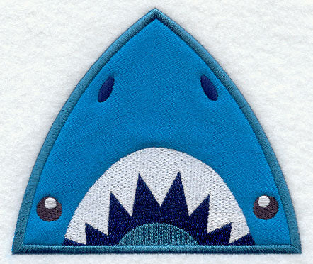Peeking Shark (Applique)