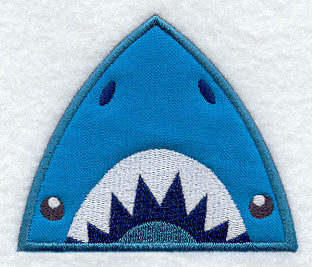 Peeking Shark (Applique)