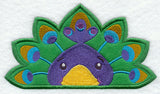 Peeking Peacock (Applique)