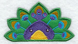 Peeking Peacock (Applique)