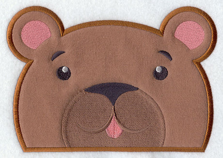 Peeking Bear (Applique)