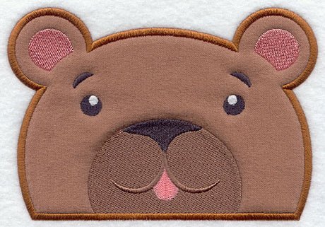 Peeking Bear (Applique)