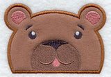 Peeking Bear (Applique)