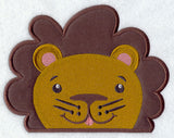 Peeking Lion (Applique)