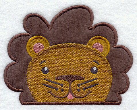 Peeking Lion (Applique)