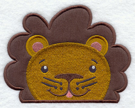 Peeking Lion (Applique)