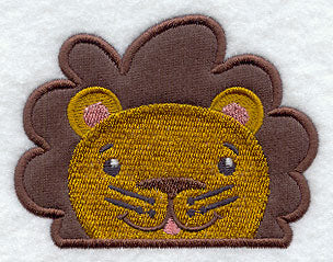 Peeking Lion (Applique)