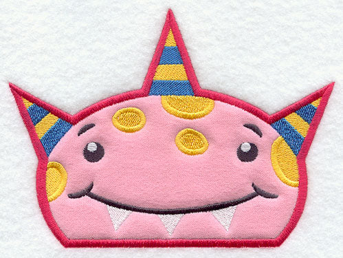 Peeking Spotted Monster (Applique)