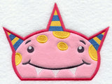 Peeking Spotted Monster (Applique)