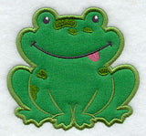 Playful Frog (Applique)